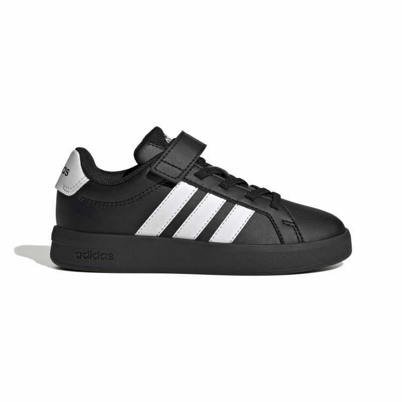 Zapatilla de niño ADIDAS GRAND COURT 3.0 negra y blanca KJ4369
