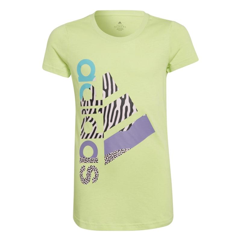 Camiseta manga corta para niña-o ADIDAS GIRL POWER GRAPHIC verde HA4031