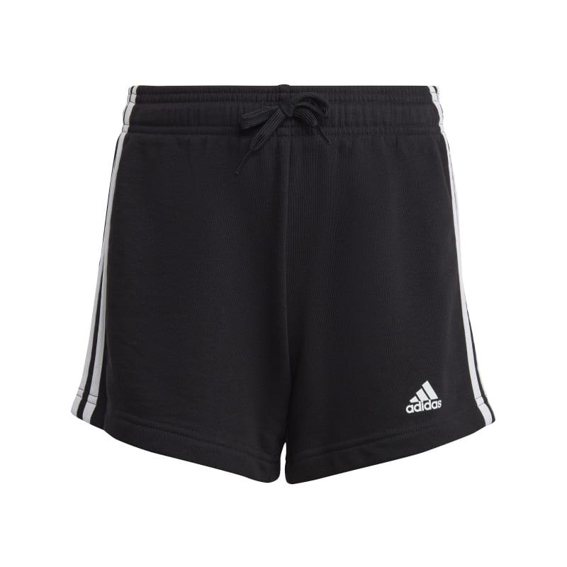 Bermuda para niño-a ADIDAS ESSENTIALS 3 BANDAS negra y blanca IC3631