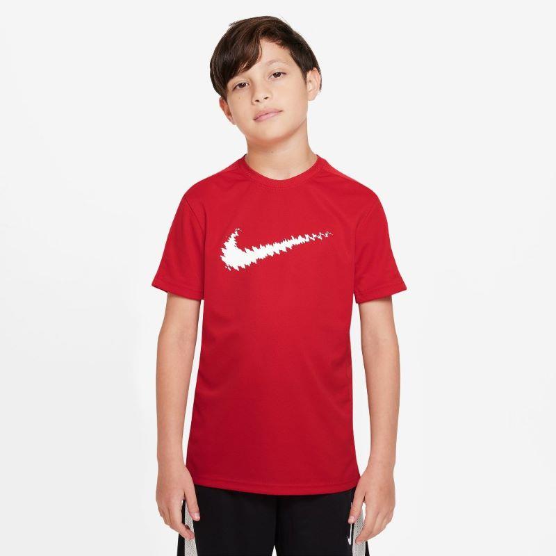 Camiseta manga corta para niño-a NIKE DRI-FIT TROPHY roja DX5411-657