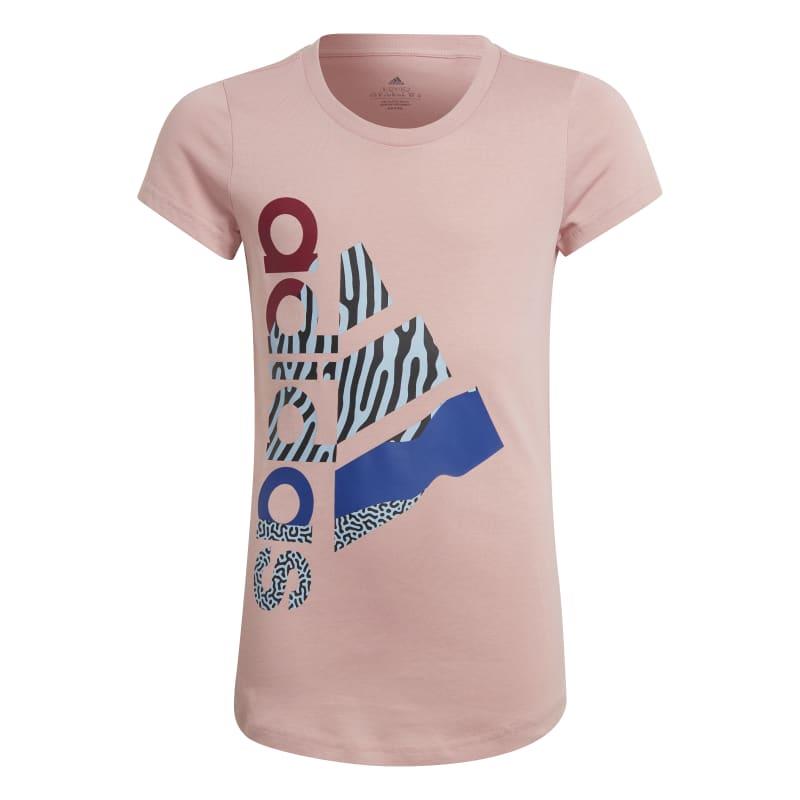 Camiseta manga corta para niña-o ADIDAS GIRL POWER GRAPHIC rosa HA4029