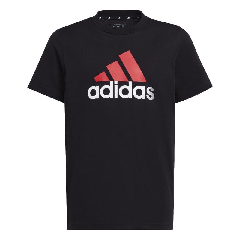 Camiseta manga corta para niño-a ADIDAS TWO COLOR BIG LOGO negra HR6369