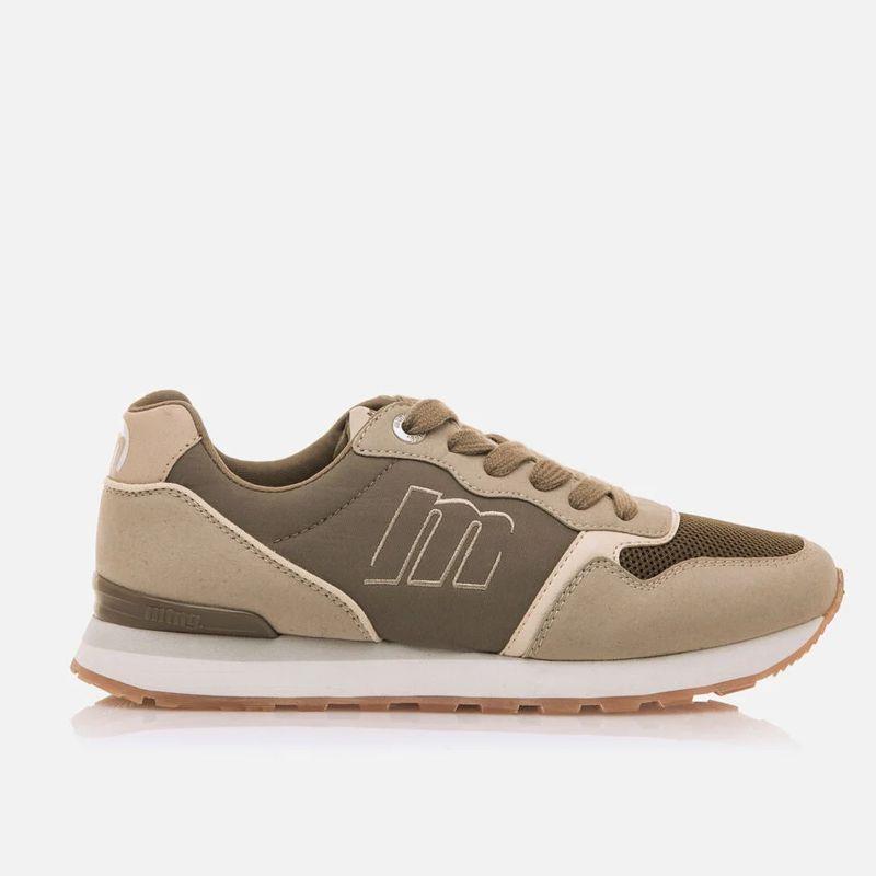 Zapatillas para mujer MUSTANG JOGGO CLASSIC kaki 60441-C58440