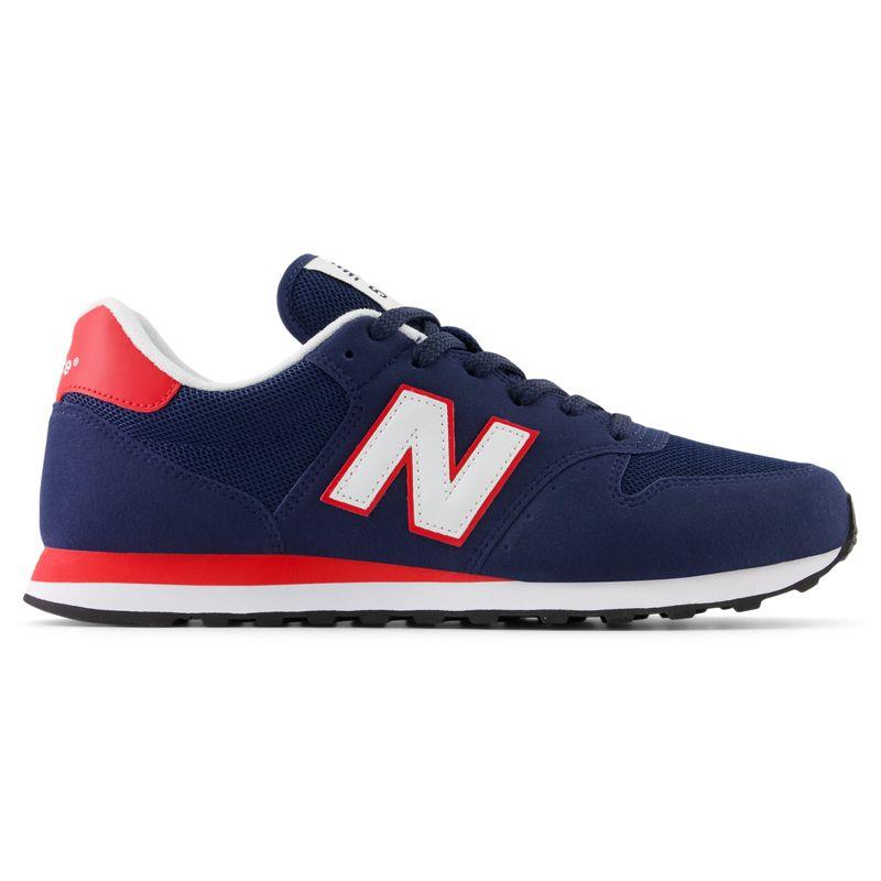 Zapatillas NEW BALANCE 500 marino y rojo GM500MC2