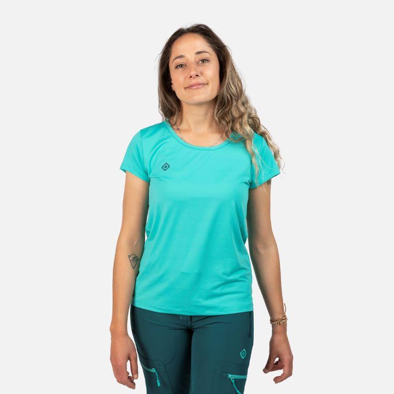 Camiseta manga corta para mujer IZAS VILA verde