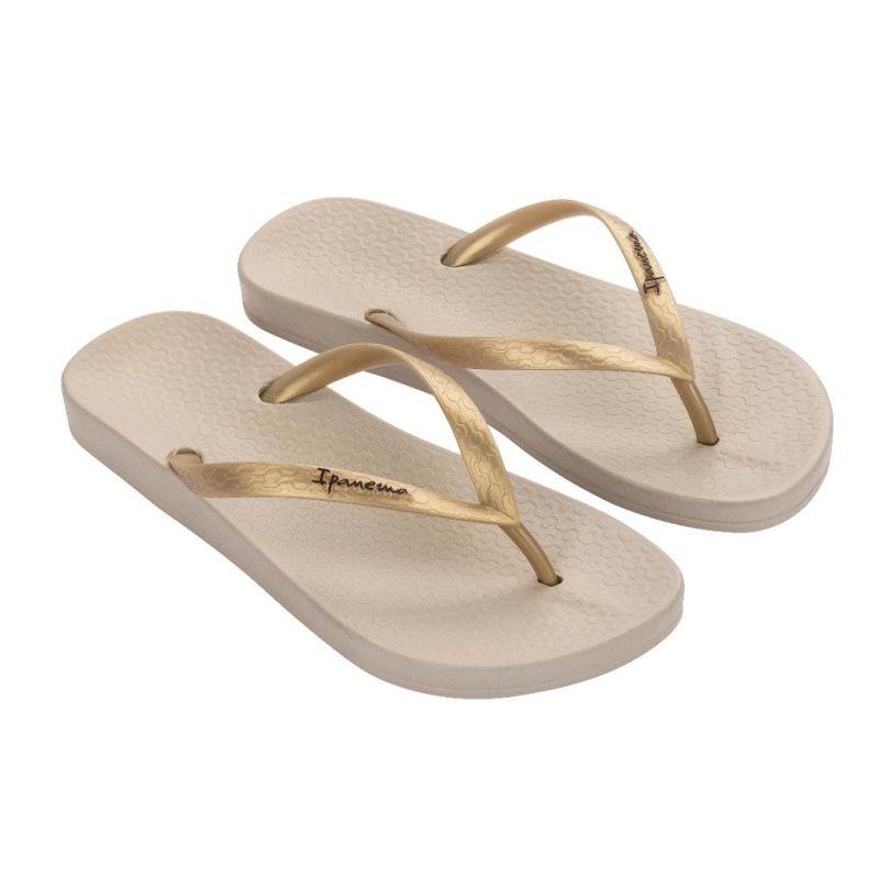Sandalia de dedo de mujer IPANEMA ANATOMICA beige y oro 81030-23097