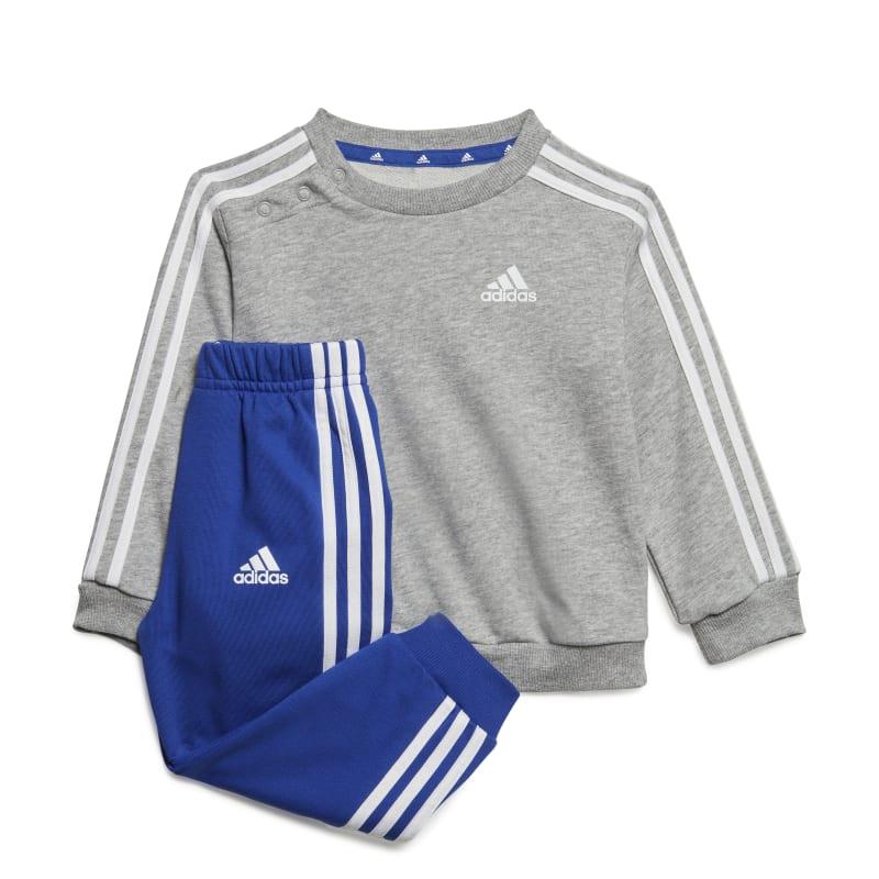 Chándal bebé ADIDAS ESSENTIALS 3S gris y azul IJ6338