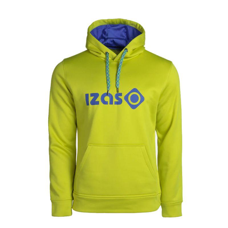 Sudadera con capucha IZAS DUERO lima y azul