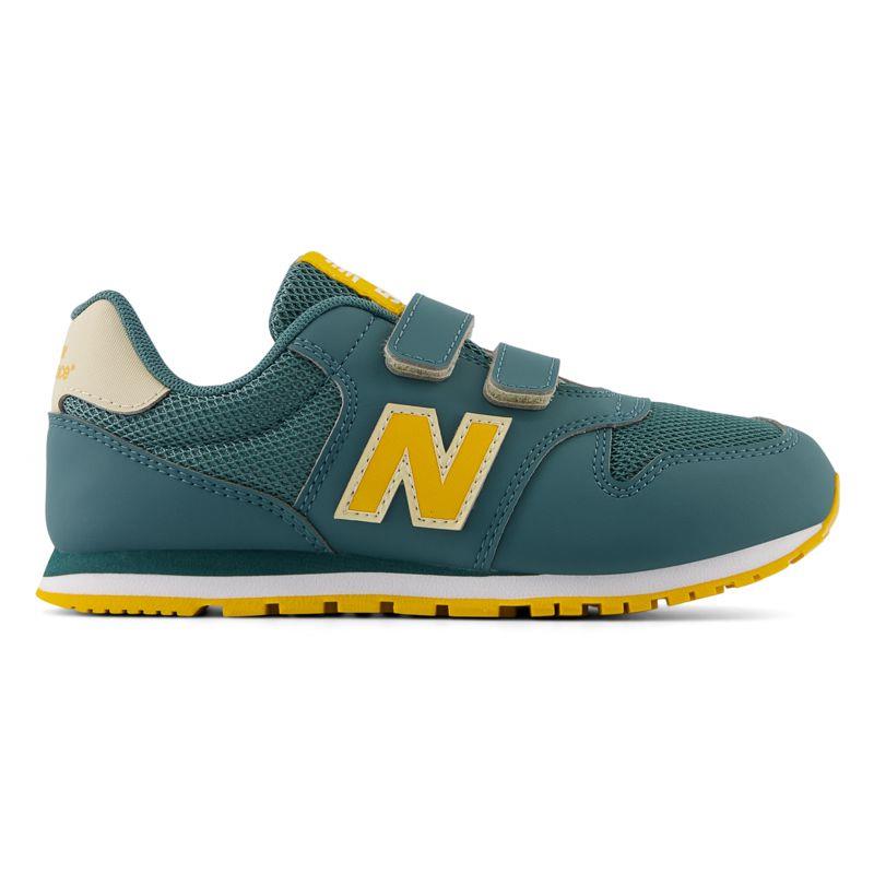 Zapatillas de niño-a NEW BALANCE 500 verde y amarillo PV500FSG