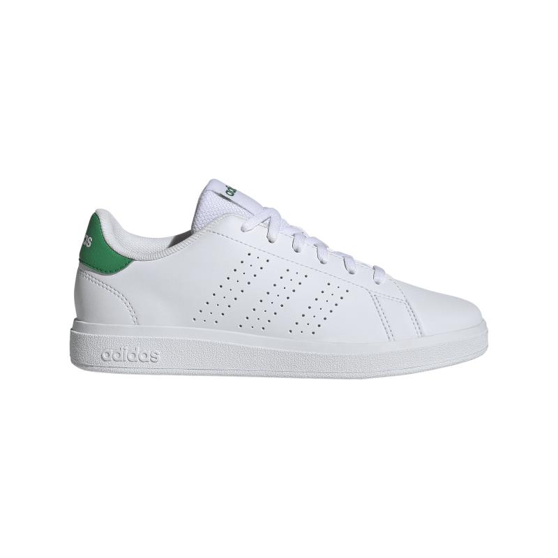 Zapatillas de niño ADIDAS ADVANTAGE BASE 2.0 J blanco y verde ID3889