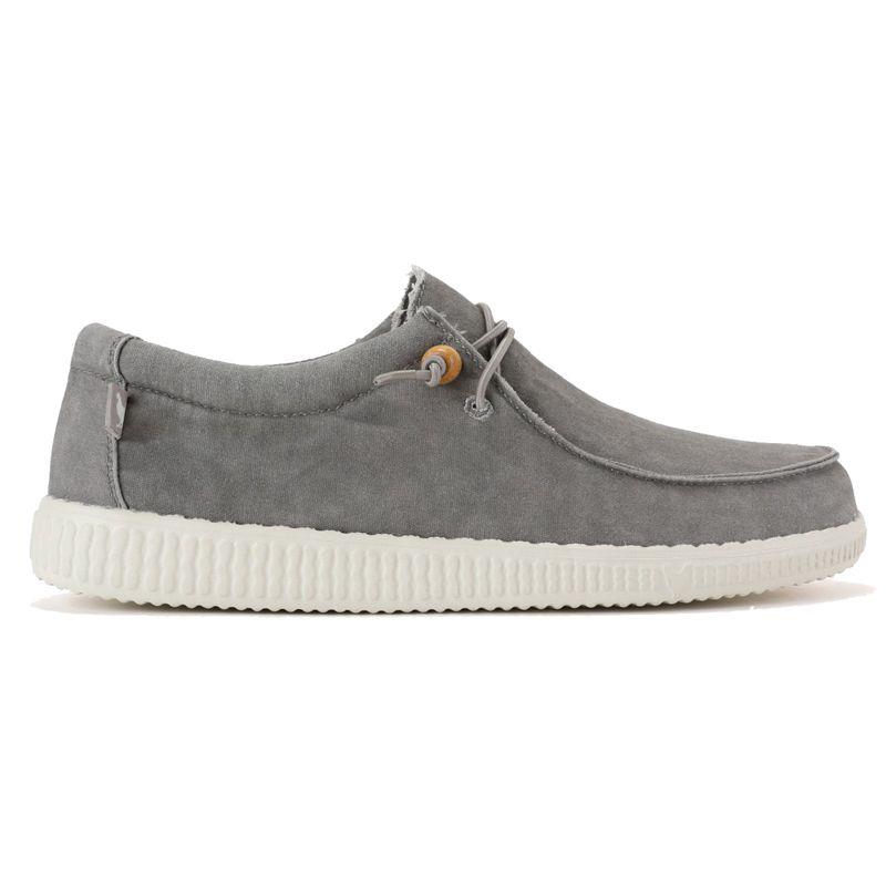 Zapatillas canvas WALK IN PITAS WALLABI WASHED gris WP-150