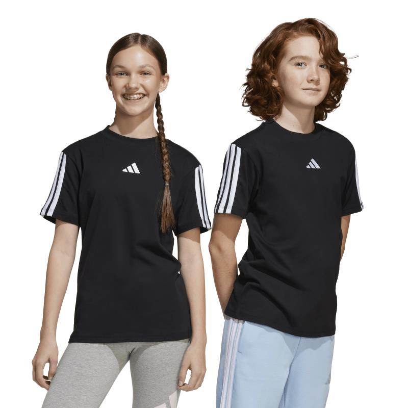 Camiseta manga corta para niño ADIDAS 3S TEE 160 negra JD6487