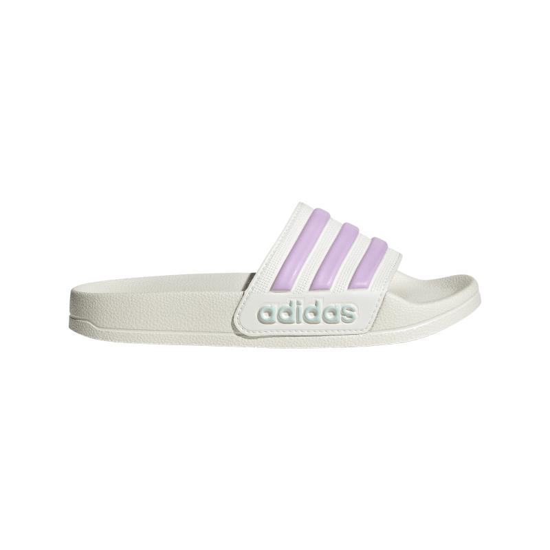 Chancla de niña ADIDAS ADILETTE SHOWER K beige y rosa JP5784