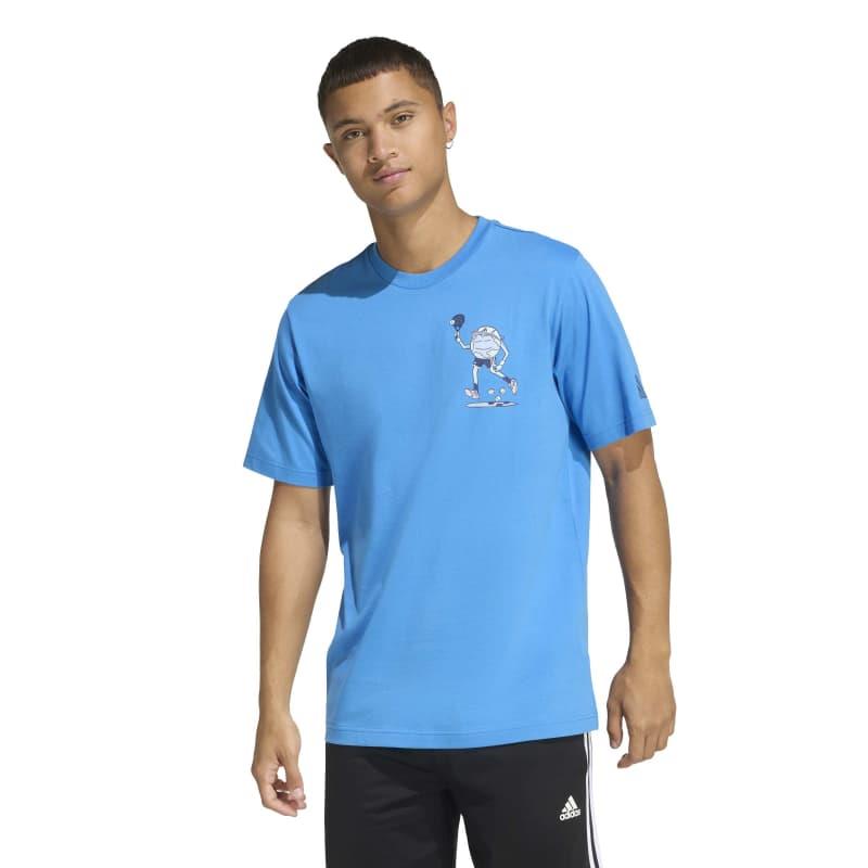 Camiseta manga corta ADIDAS EARTH DAY PADEL azul KB4907