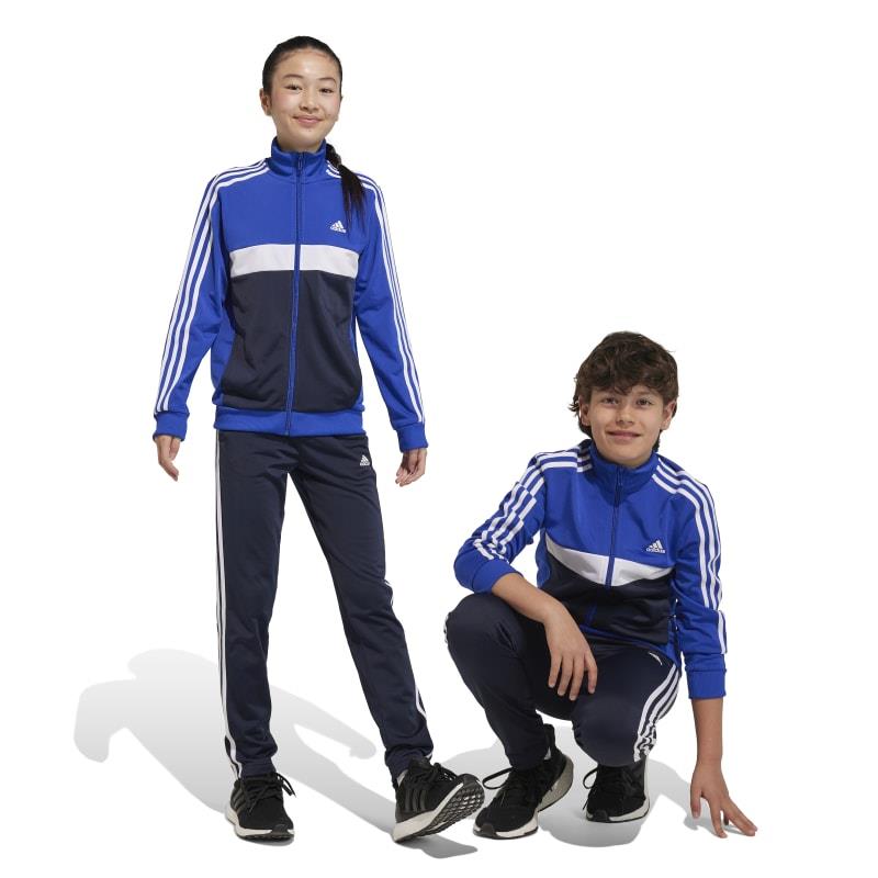 Chándal para niño-a ADIDAS TIBERIO azul y azul marino IB4108