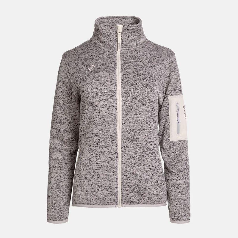 Chaqueta polar de mujer IZAS SAMAUN V3 rosa claro
