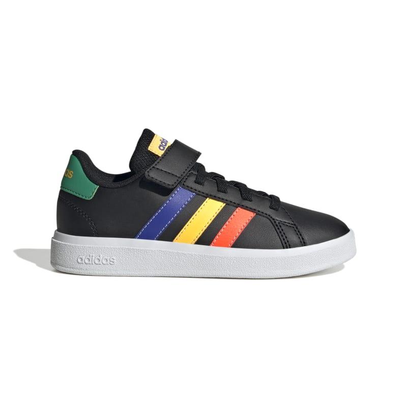 Zapatilla de niño-a ADIDAS GRAND COURT negra y varios HP8914