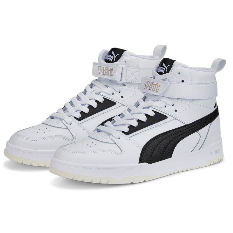 Zapatillas de bota PUMA RBD GAME blanco y negro 385839-01