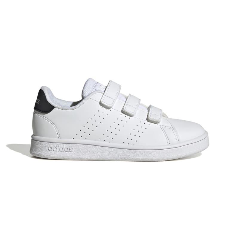 Zapatillas de niño-a ADIDAS ADVANTAGE blanca y negra IG2516