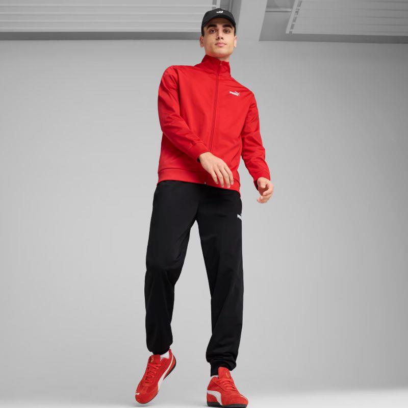 Chándal PUMA ESSENTIAL POLY SUIT rojo y negro 684847-11