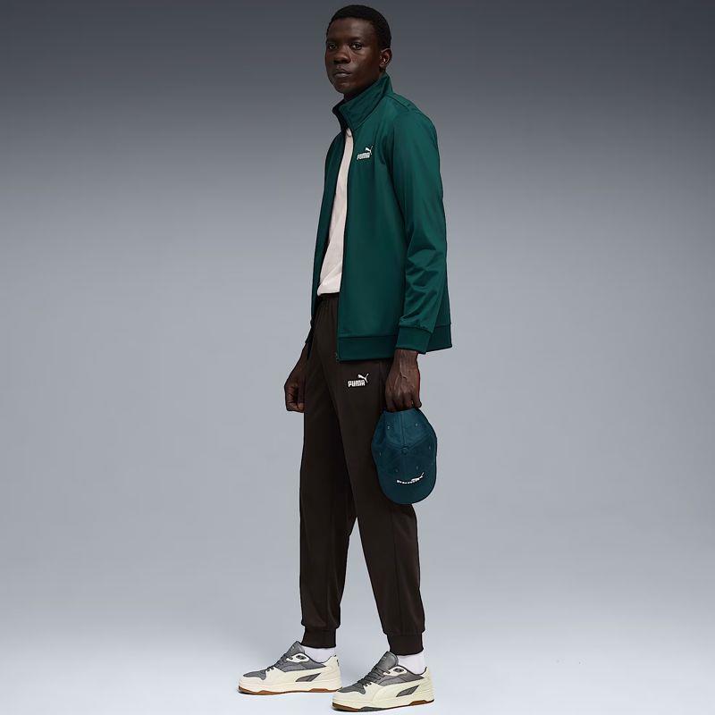 Chándal PUMA ESSENTIAL POLY SUIT verde y negro 684847-75
