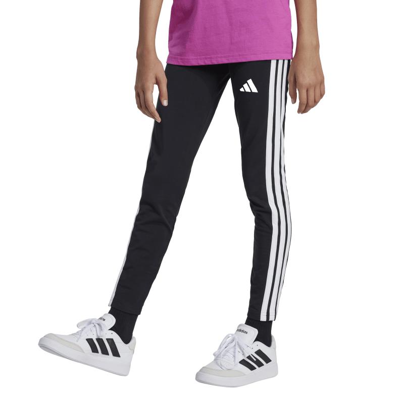 Malla larga de niña ADIDAS JG 3S 230 negra y blanca JD6473