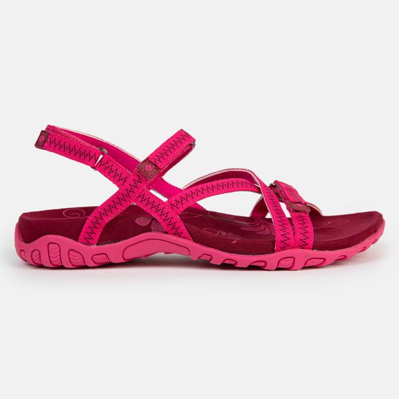 Sandalias para mujer IZAS TENA rosa fucsia