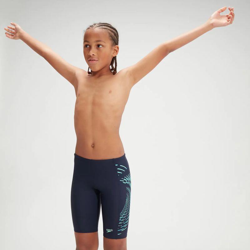 Bañador de niño SPEEDO PLASTISOL PLACEMENT JAMMER azul marino 8-00317015708