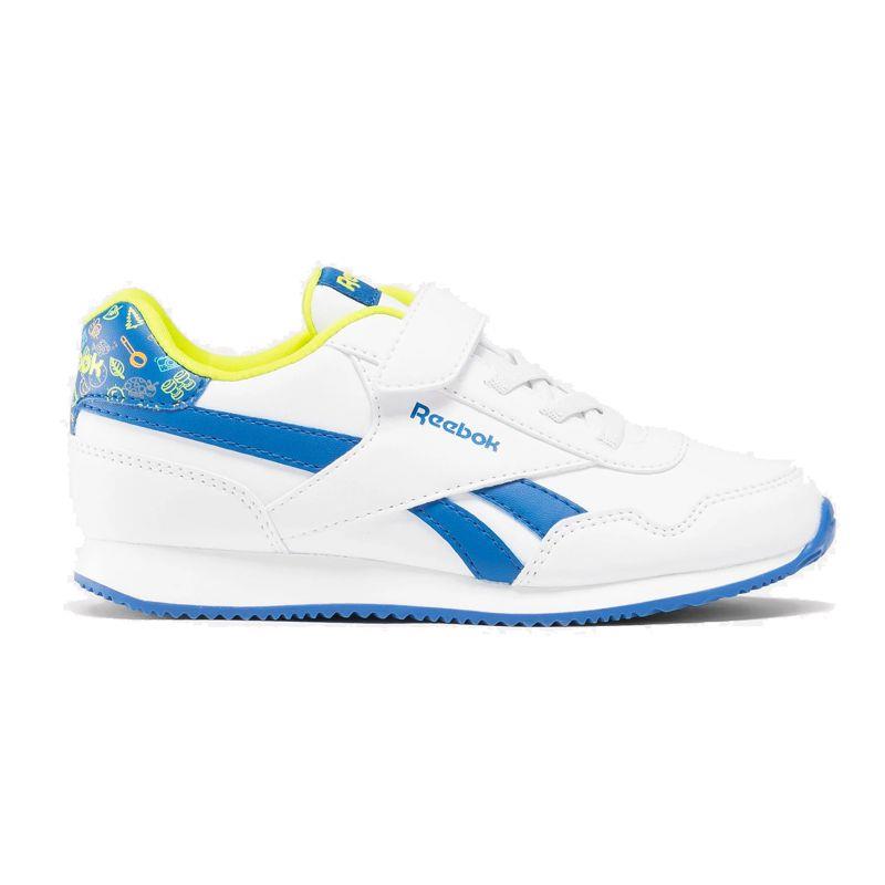 Zapatillas para niño REEBOK ROYAL CLASSIC JOGGER 3.0 blanca y azul 100205864