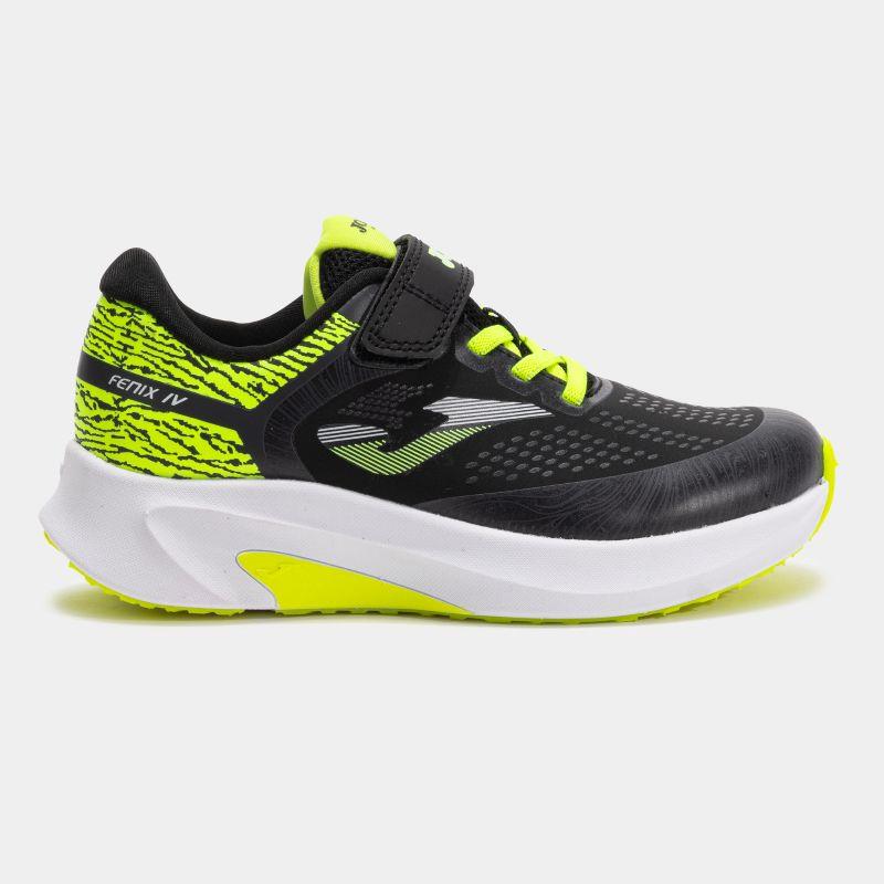 Zapatilla running para niño JOMA FENIX JR negra JFENIW2501V