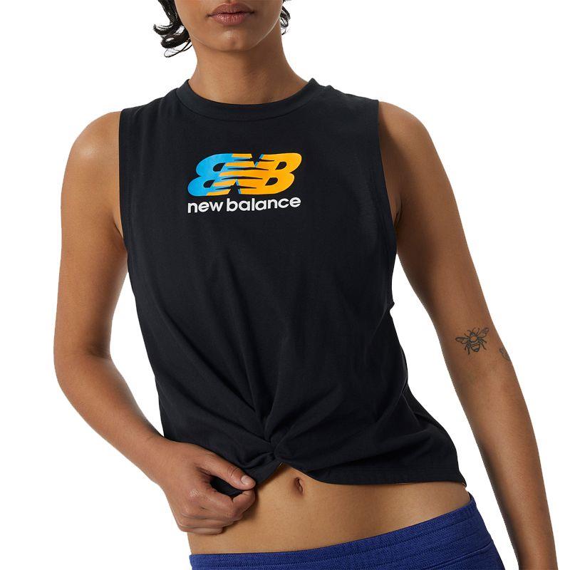 Camiseta sin mangas para mujer NEW BALANCE RELENTLESS TANK negra WT21171 BK