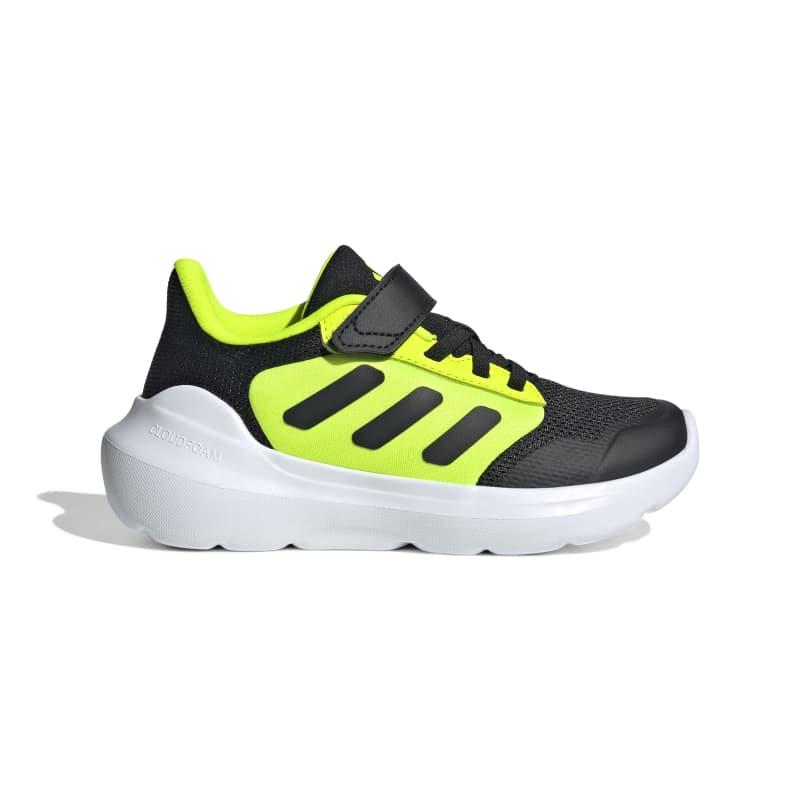Zapatillas de niño ADIDAS TENSAUR RUN 3.0 negro y amarillo flúor JR6069
