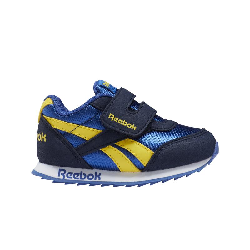 Zapatillas para niño-a REEBOK ROYAL CLASSIC JOGGER 2 azul y amarillo FZ2025