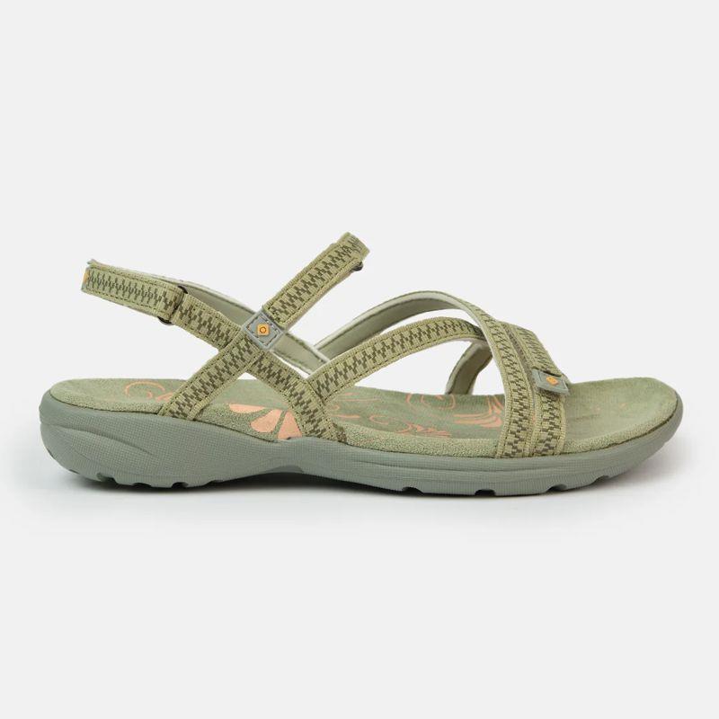 Sandalias para mujer IZAS TENCELLE V4 kaki