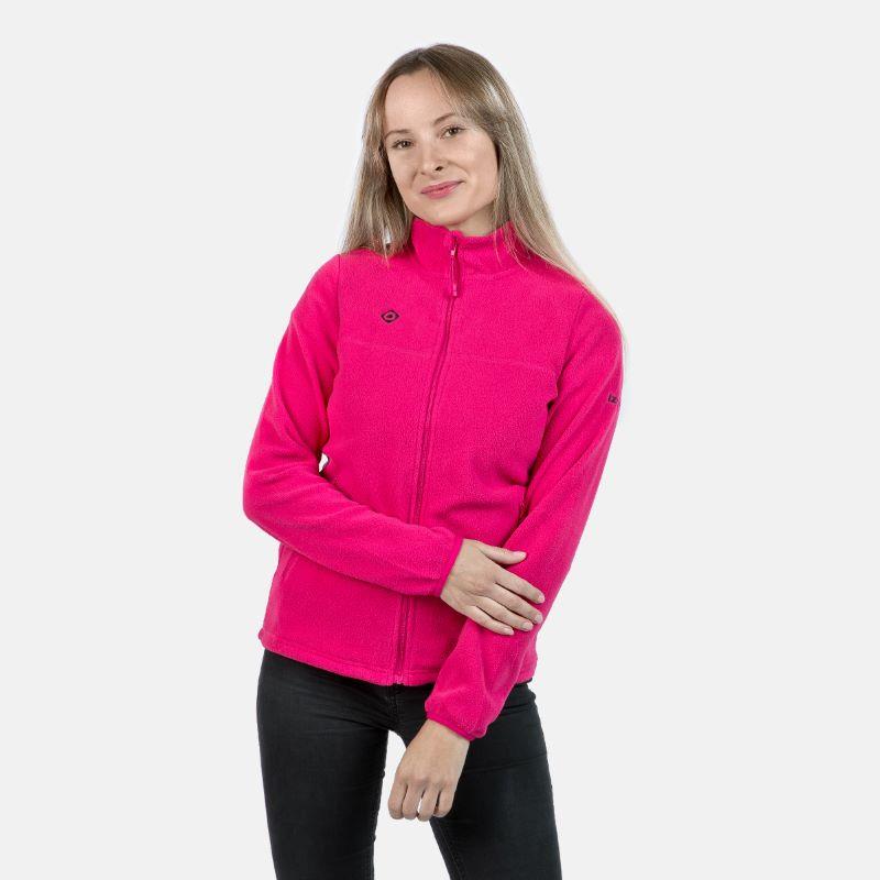 Chaqueta forro polar para mujer IZAS PADRU rosa fucsia