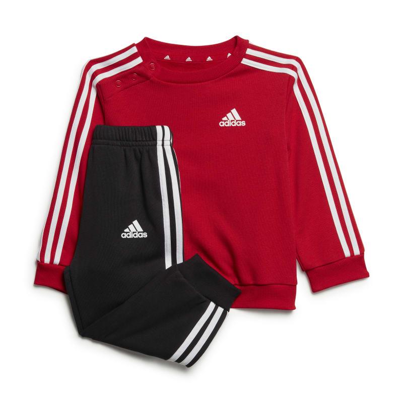 Chándal bebé ADIDAS ESSENTIALS 3S rojo y negro IJ6339