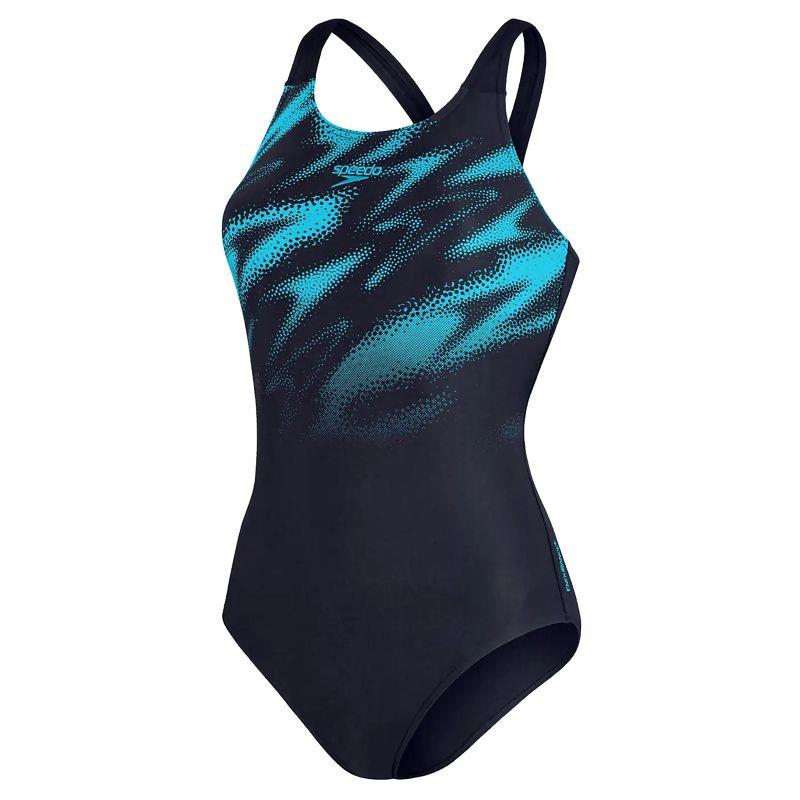Bañador de mujer SPEEDO HYPERBOOM PLACEMENT MUSCLEBACK azul marino 8-0869415121