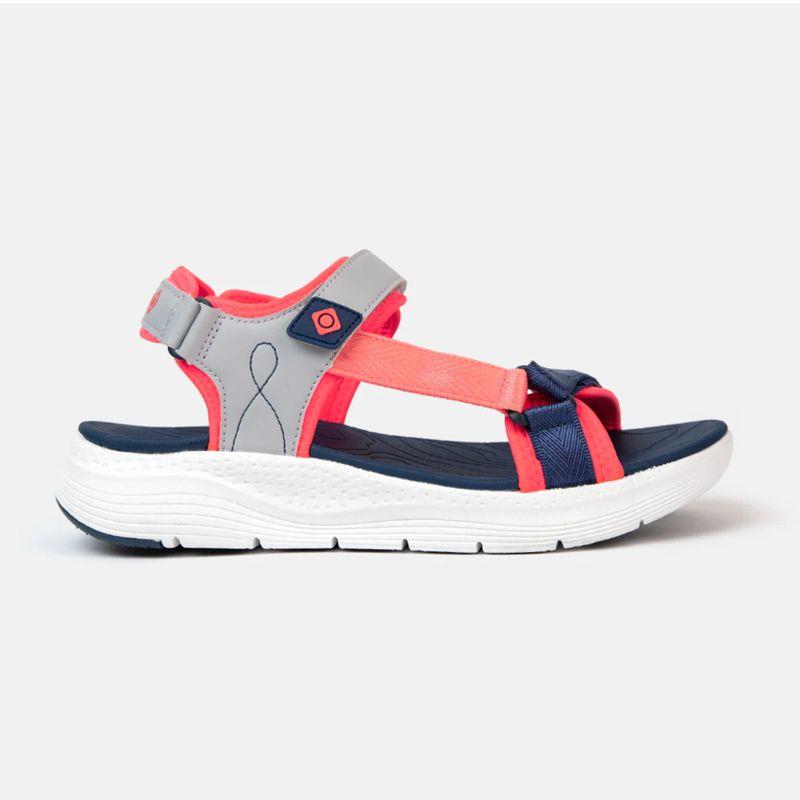 Sandalias para mujer IZAS TRAPANI azul marino y rosa I000071