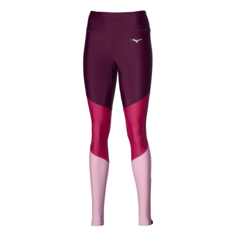 Malla larga para mujer MIZUNO CORE granate y rosa J2GB0511 60