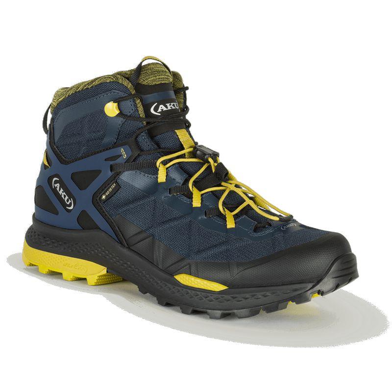 Bota de montaña AKU ROCKET MID DFS GTX azul marino 710.553