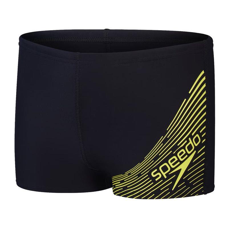 Bañador de niño SPEEDO MEDLEY negro y amarillo 8-1241016892