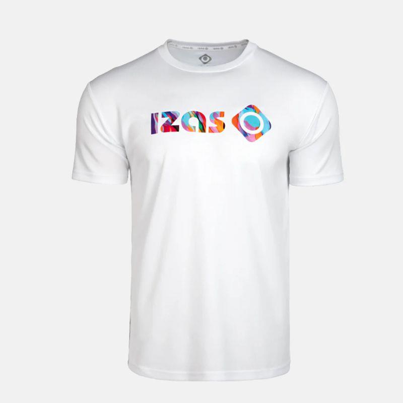Camiseta IZAS CREUS BIG LOGO blanca