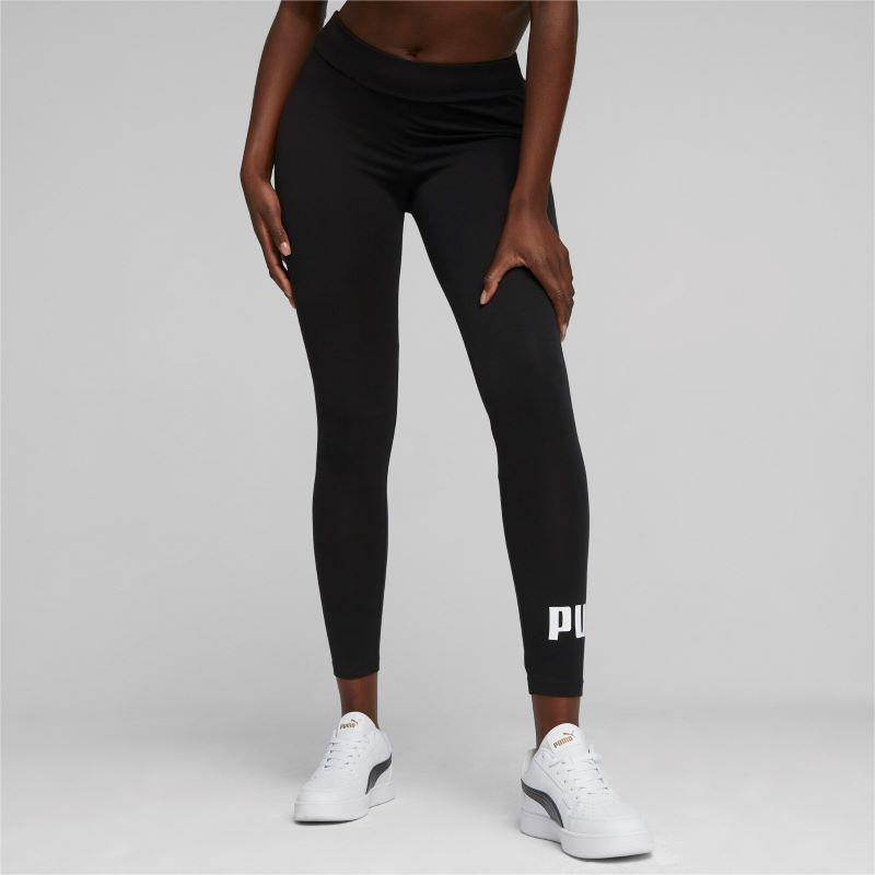 Leggings para mujer PUMA ESSENTIALS LOGO negros 586832-01