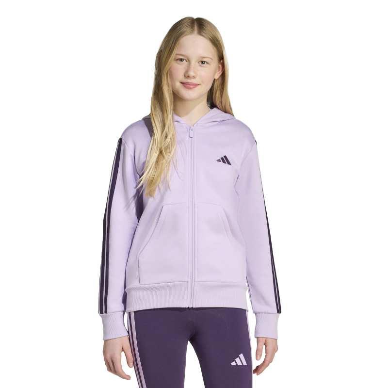 Chaqueta de niña ADIDAS ESSENTIALS 3S morada KB7307