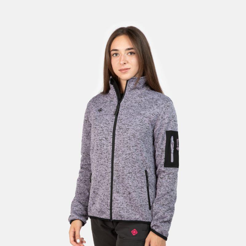 Chaqueta polar para mujer IZAS SAMAUN lila