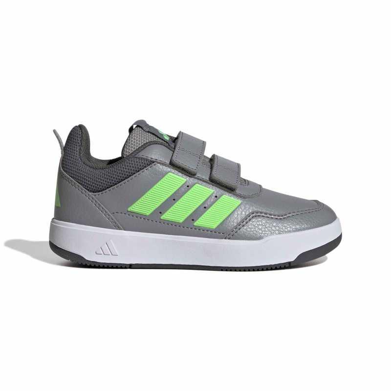 Zapatillas de niño ADIDAS TENSAUR SPORT 3.0 gris y verde JQ1848/JQ1839
