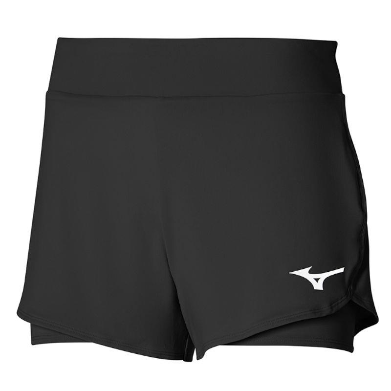 Pantalón corto para mujer MIZUNO FLEX SHORT negro 62GBA215-09