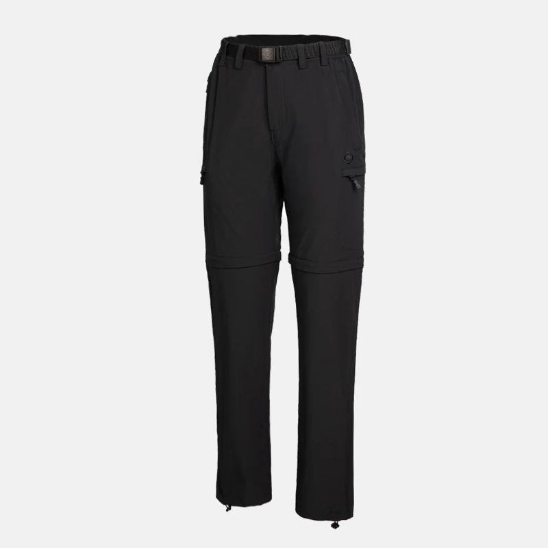 Pantalón trekking desmontable para mujer IZAS AREZZO DT negro