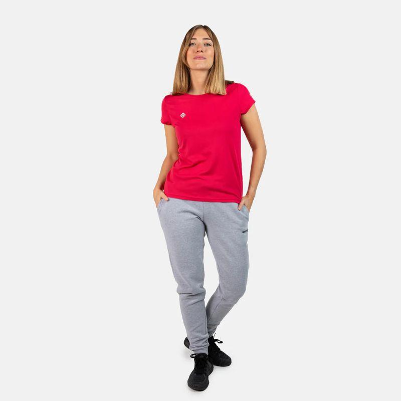 Camiseta para mujer IZAS CREUS rosa barberry
