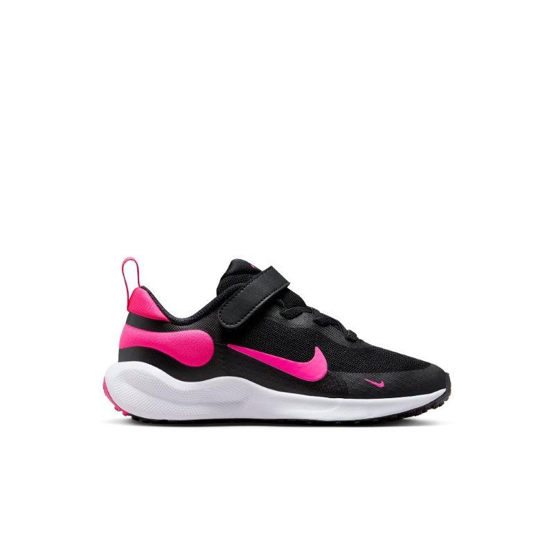Zapatillas running para niña-o NIKE REVOLUTION 7 negra y rosa FB7690-002